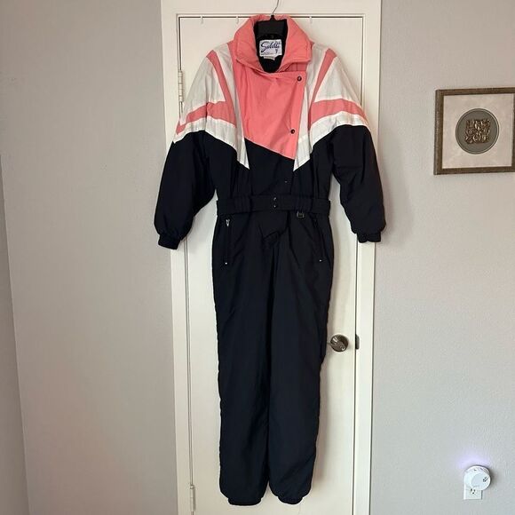 Vintage 80s Subello One Piece Ski Suit - Picture 1 of 9